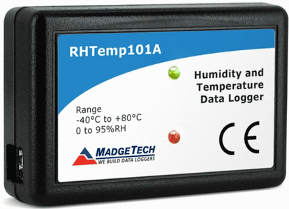 Data logger -40/80ºC y 0/95%HR | Madgetech.Co